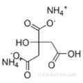 Idrogeno citrato diam. CAS 7632-50-0